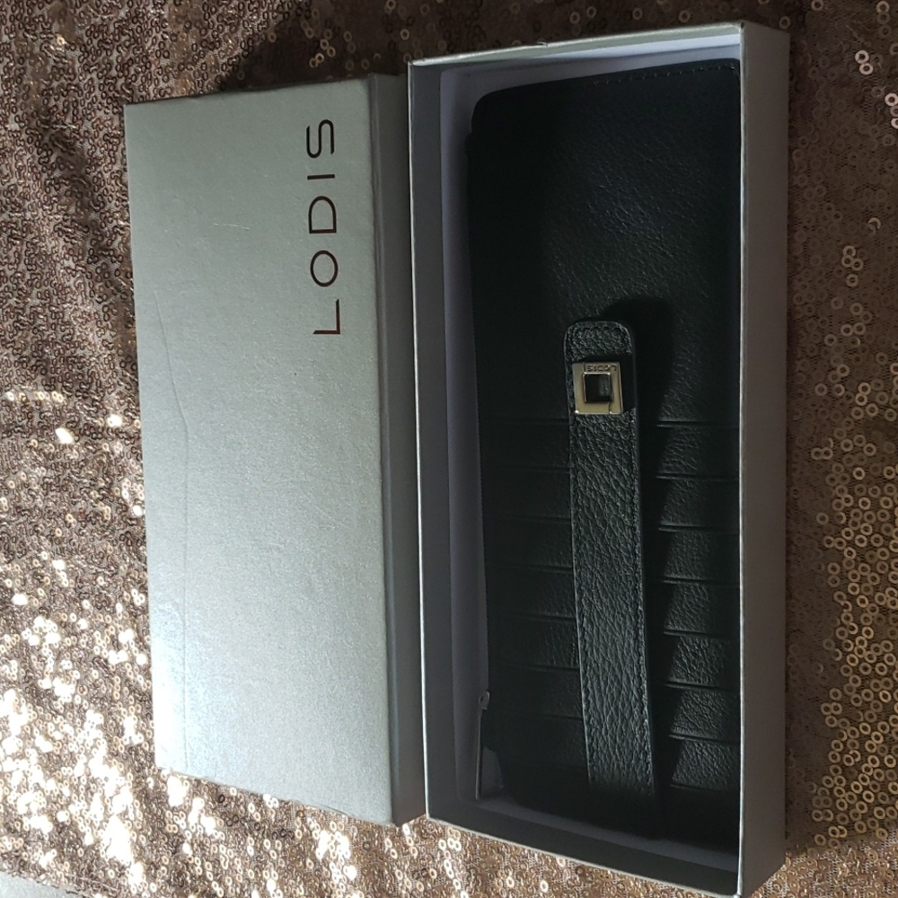 Lodis Black Wallet